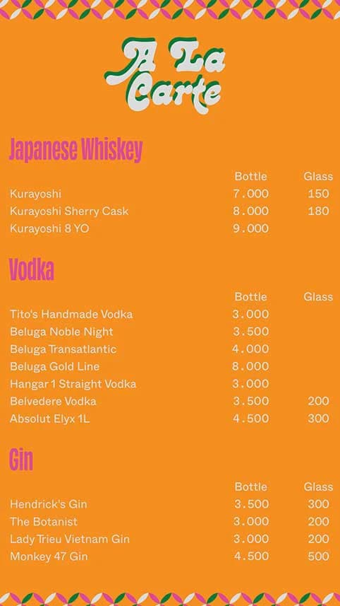 Bam Bam Menu - Image 12