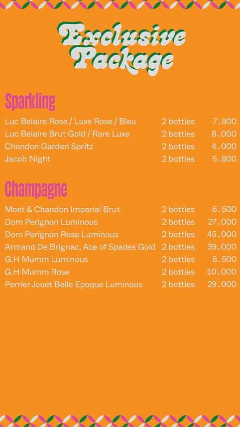 Bam Bam Menu - Image 2