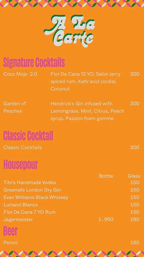 Bam Bam Menu - Image 7